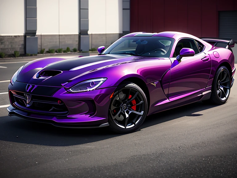 dark purple dodge viper
