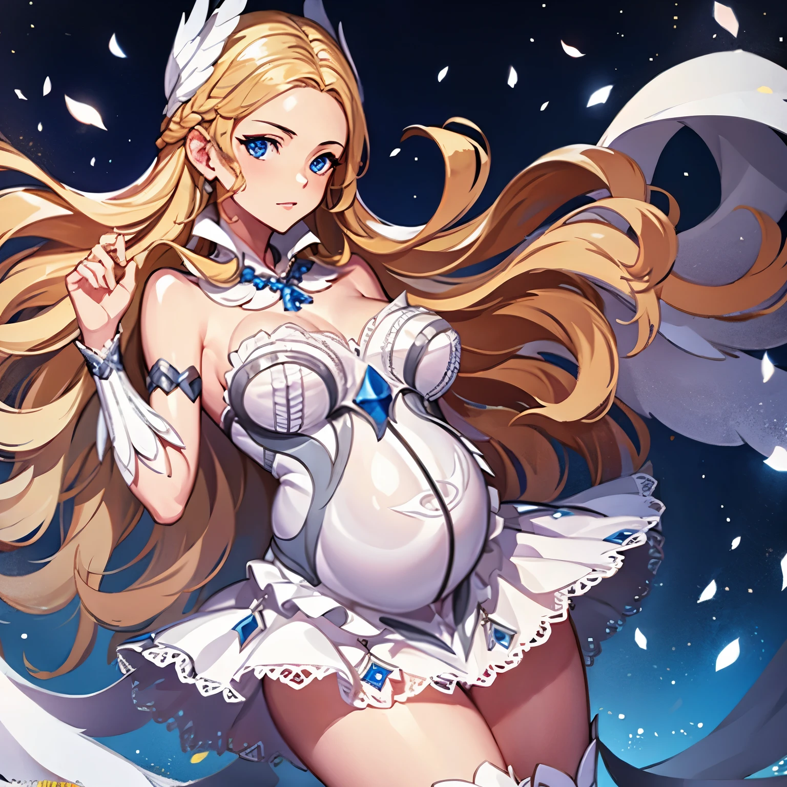 Pregnant Odette 