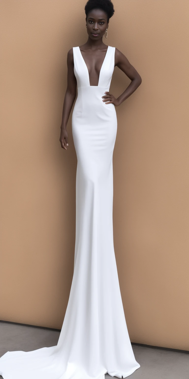 Best quality, best definition, best art, artwork, beautiful, painting, white hair, long white hair, perfect hair, long hair, perfect skin, black skin, brown skin, black skin, dress, long white dress, white dress, greek goddess dress, full body, whole body.
