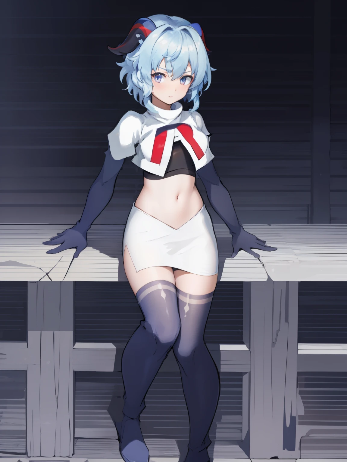 mononobe no futo, One Girl, Long sleeve, Sleeves edged with ribbon, Gray Hair, blue eyes, Proud face,
Underbust,  Small breasts, Spread your legs,Butt,Thighs,Plump，milk,Underarm,Underbust，vapor，High Leg，Low Angle,No underwear,vagina,Female organ,semen，smile，Spread your legs，Buttの穴,Lean back,Cunnilingus