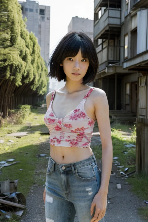 Young Pretty Gravure Idol, Young Skinny Gravure Idol, Realistic Young Gravure Idol, Young Sensual Gravure Idol, Youthful Japan Girl, Full Body, Sweaty