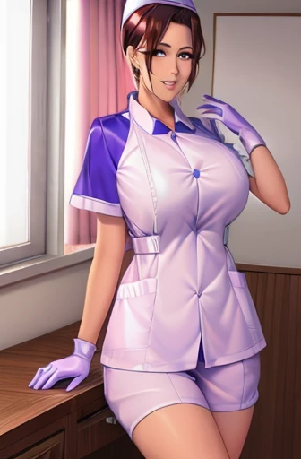 ,nurse uniform,hospital, latex nurse suit,nurses,busty,elbow gloves,labcoat,greyhair woman,white eyes , gigantic boobs ,medical instruments,asian nurse,two nurses,speculum,examination room,oversize boobs, ,big ass ,strap on, lay on table ,legs spreaded,giving birth,gyno chair , dentist,Milf,latex,red uniform.