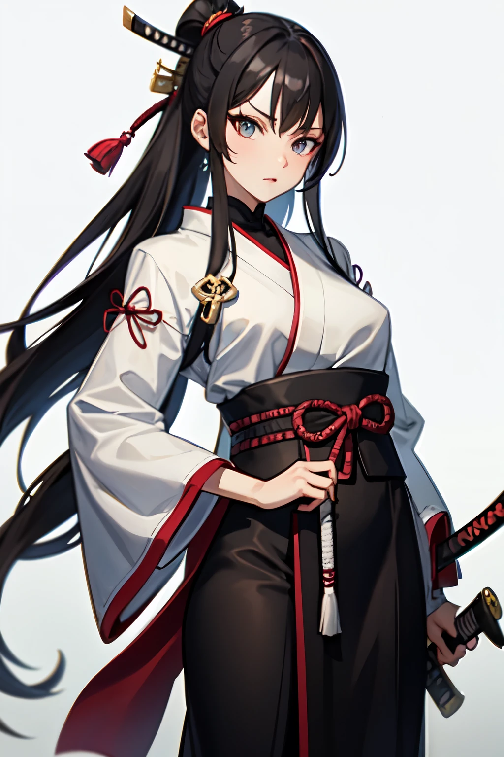 samurai female katana
