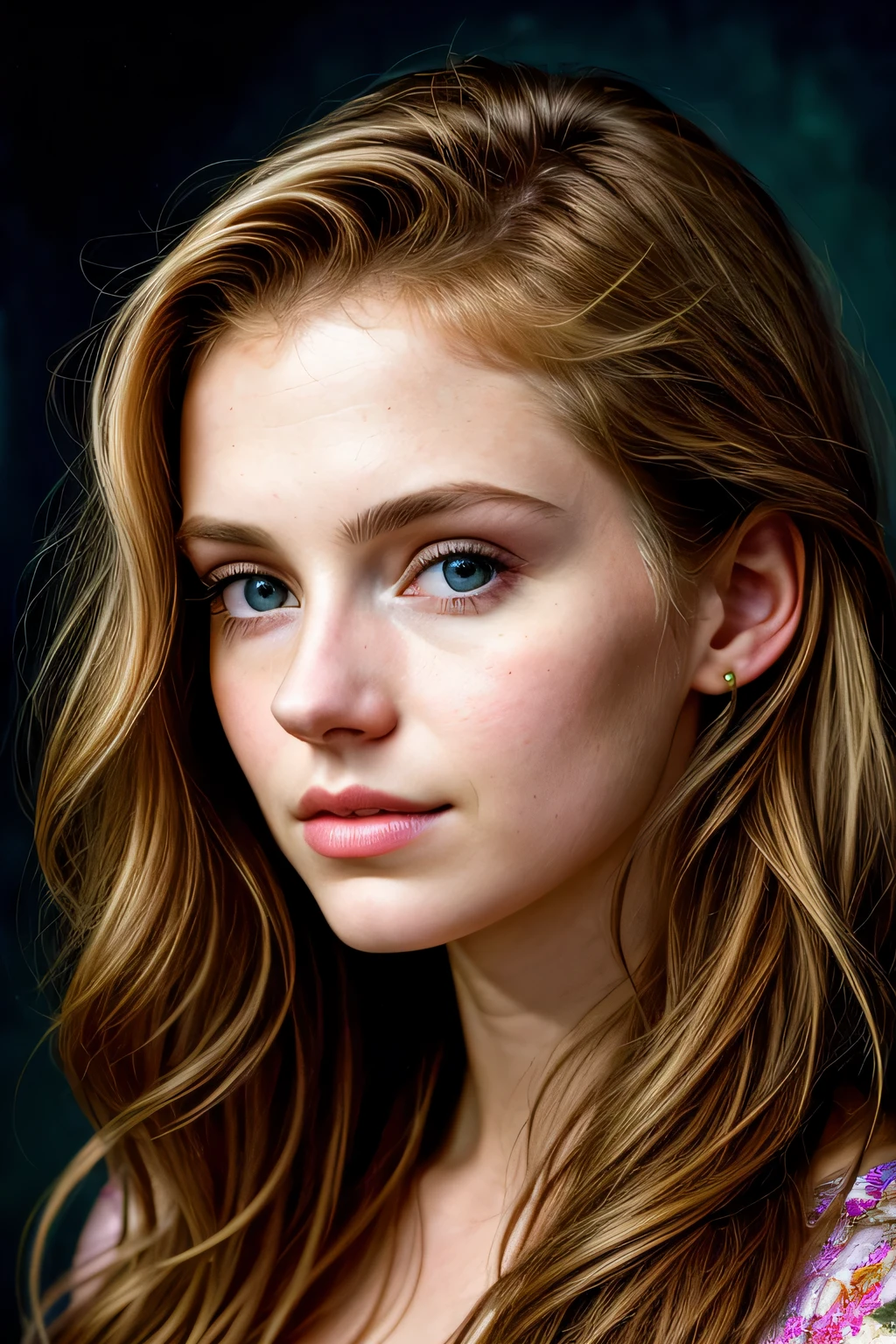 ((julie zenatti)), portrait photography, ((20-year-old)) woman, highest quality, portrait, movie, professional photos, (rich colors),  (Natural light), surreal, realistic texture, Super detailed、masterpiece、highest quality、ultra high resolution