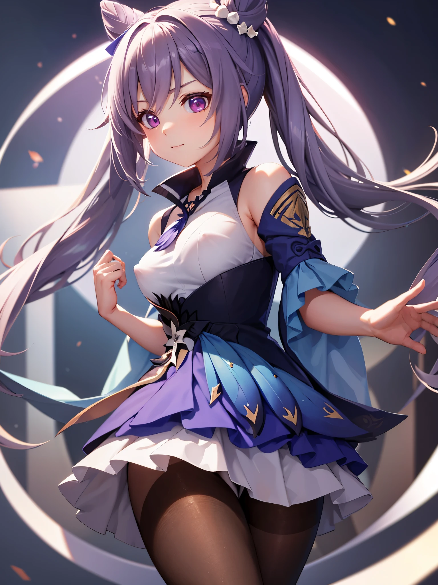 (1 girl),(high quality), (High resolution), (extremely detailed), (8K),(lower body shot),(3CG),(A high school girl wearing a magician's uniform),(wearing black knee-high stockings)not wearing shoes,perfect writing,(Beautifully erect nipple shape),High resolutionの美しい目,(neutral white lighting:1.2),Facing back and sticking out your buttocks