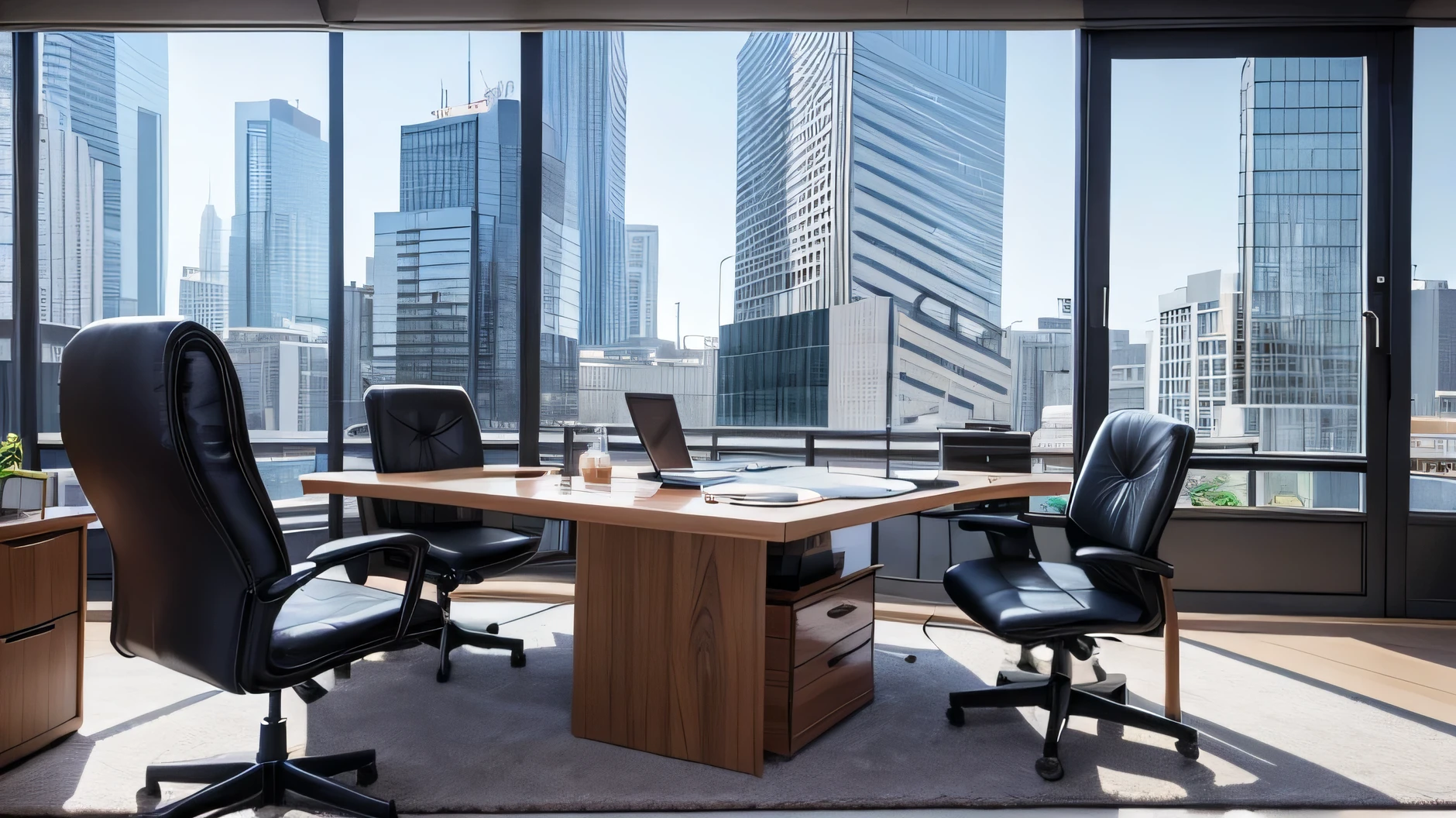 Large office background、Features contemporary design furnishings, including armchairs upholstered in black and gray leather, tempered glass coffee tables with chrome bases, a solid wood meeting table with black leather chairs,It has large windows、You can see skyscrapers outside the window、daytime、Sunny、
Charts and graphs,multiple computer screens,financial data,parse,data parse,keyboard,Multiple monitors,powerful,stylish,high end technology,Contemporary lighting,Uncluttered workspace、Computer on desk、transaction、document
(close:1.4)、 (RAW photo:1.2)、(Photoreal:1.4)、(masterpiece:1.3)、(highest quality:1.4)、dream-like、(fine eyes)、(detailed facial features)、(Detailed features of the garment)、skin tightening、(shiny skin)、(slender girl)、(slim girl)、one girl、、(((short bob hair with bangs、black hair、black eye、Big eyes、There is a distance between the eyes、droopy eyes、big and full breasts、look at the audience、beautiful beauty、please show me your ears、long neck、big smile、open your mouth and smile)))、ideal body proportions、insincere smile、cute、smile、
28 year old Japanese woman、Sitting on a chair with legs crossed、Beautiful leg form、デスクのパソコンでkeyboardを入力している、look at the photographer next to you、
White tailored jacket、yellow tunic sweater、Beige A-line skirt、small necklace