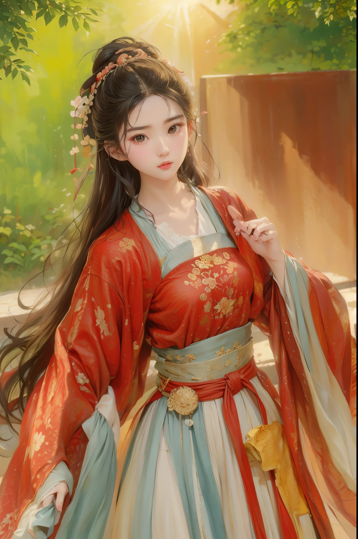 liuyifei, 1girl, hanfu, best quality, masterpiece,