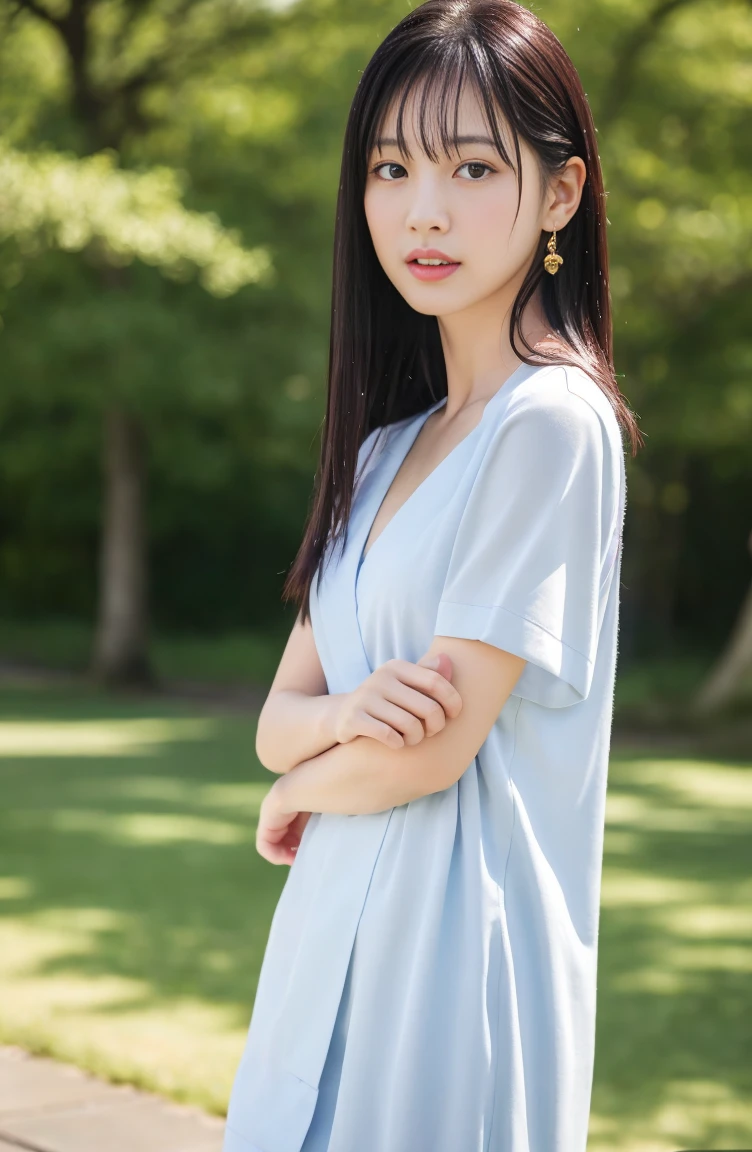 ((software: 1.4)), (software,She is wearing a long white embroidered skirt., Red blouse with lace, A white apron is tied around her waist, Blue socks, Brown leather shoes.She has a blue scarf wrapped around her head. yes, Her accessories include necklaces., Earrings, bracelet. 1 person)), Ultra-high resolution, (Realistic: 1.4), RAW Photos, Highest quality, (PhotoRealistic Stick), concentrated, Soft Light, ((15 years old)), ((Japanese)), (( (Young Face))), (surface), (Depth of written boundary), masterpiece, (Realistic), woman, bangs, ((1 person))