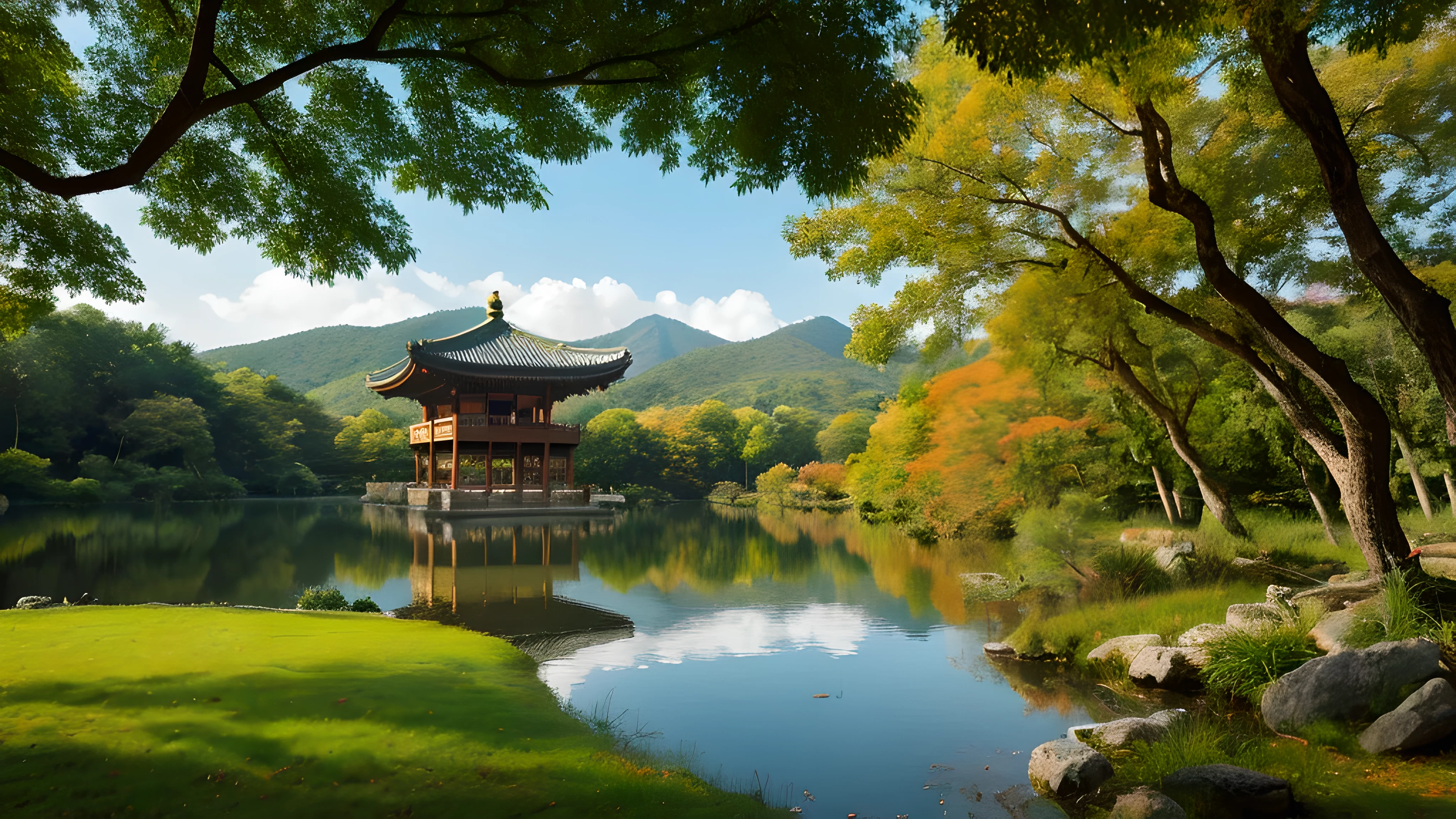 Gyeongbokgung Palace after its complete restoration
