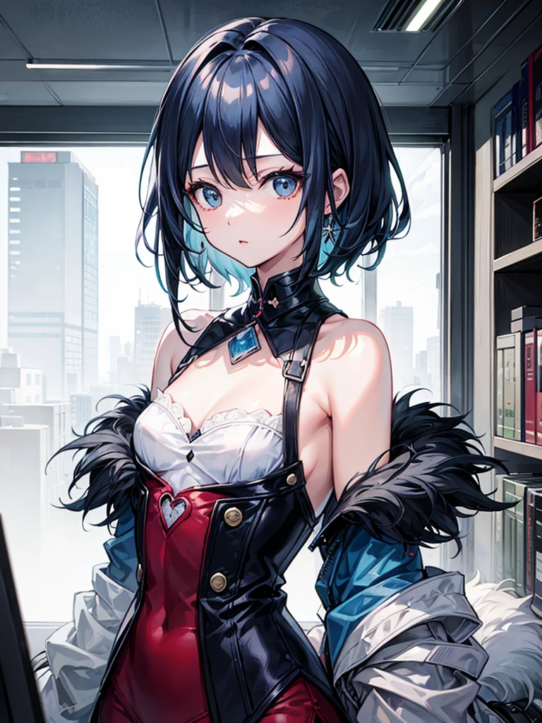 (dynamic angle:1.3, front view:1.1, breast focus:1.3, from below:1.2), (dynamic posing:1.5, sexy posing:1.2, leaning forward), (seductive smiling:1.3), ((looking at viewer, holding a cake)),highest quality、(real、photorealistic:1.4),(ultra high resolution, 8K RAW photo, clear focus), best qualtiy, natural lighting, field depth, (Bright pupils, detailed beautiful eyes, high detailed face), Red lip, (tight focus:1.2, from below), sexy posing, a girl 22yo old, teacher, wearing a , bootyshorts, Thicc, thin breast, long hair, blue eyes,off-shoulder dress, sweater dress, off-shoulder sweater, red sweater,garter stocking, cleavage:1.1, midriff, black shorts, black thighhighs, thigh strap, pretty girl, (highly detailed beautiful face and eyes,firm breasts),real skin,((black,hair,long pony tail hair)),thin pubic hair,cute,lovely, detailed eyes, This masterpiece is only visually stunning but also tells,(double breasted:1.2,under bust:1.2),(with sparkling eyes and a contagious smile),open mouth, Looking at Viewer,