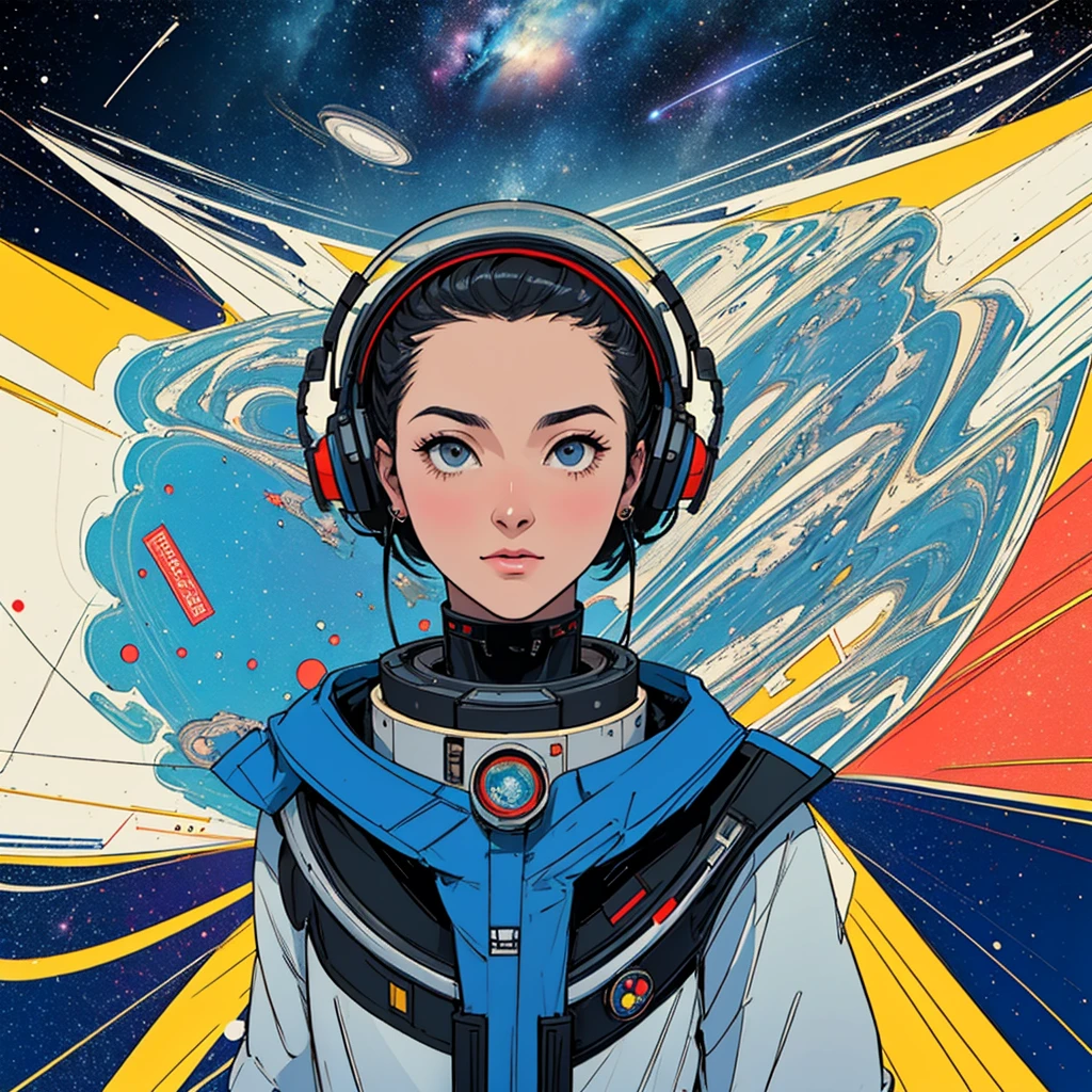 (((32k))),(((highest quality))),((completely alone)),(Perfect One Woman),60's,70's,80's,((old movie posters)),(universe),retro,vintage,bauhaus,abstract,(Space Thriller Movie Poster),Futuristic,shape,OK,propaganda,war,(universe飛OK士),cosmos,galaxy,satellite,satellite,mechanical,Geometric pattern,流線shape,meteor,meteorite,nostalgia,metropolis,vaporwave,planet,