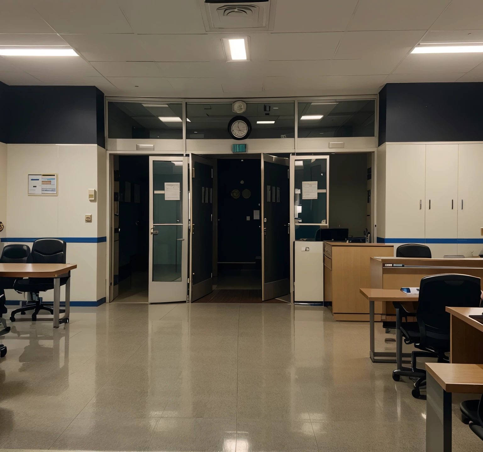 Police Department,daytime,Police Department办公室
