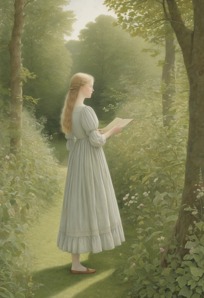 inspired by Angela Barrett, best quality, masterpiece, 8k
