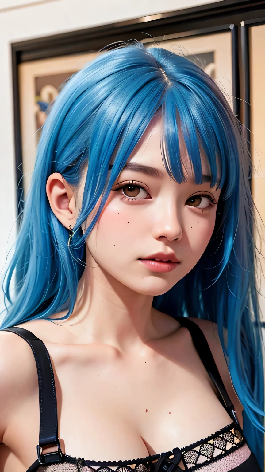 pink hair 