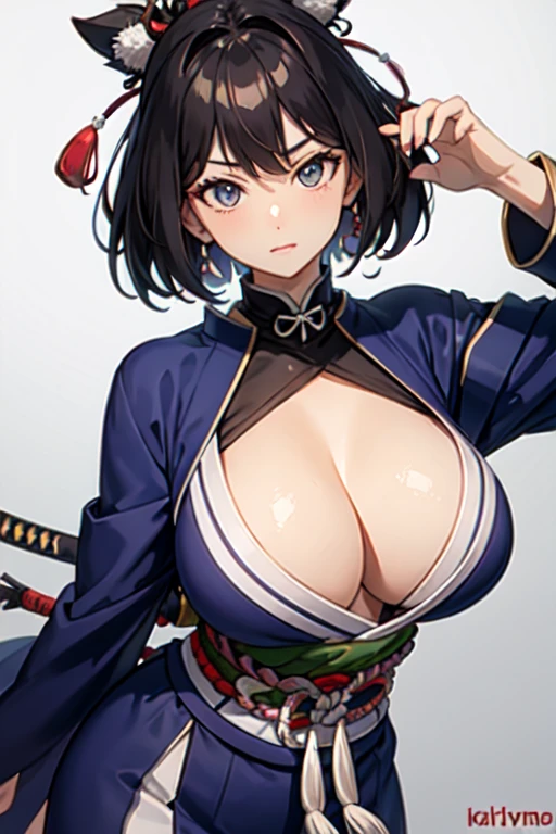 samurai female katana
busty