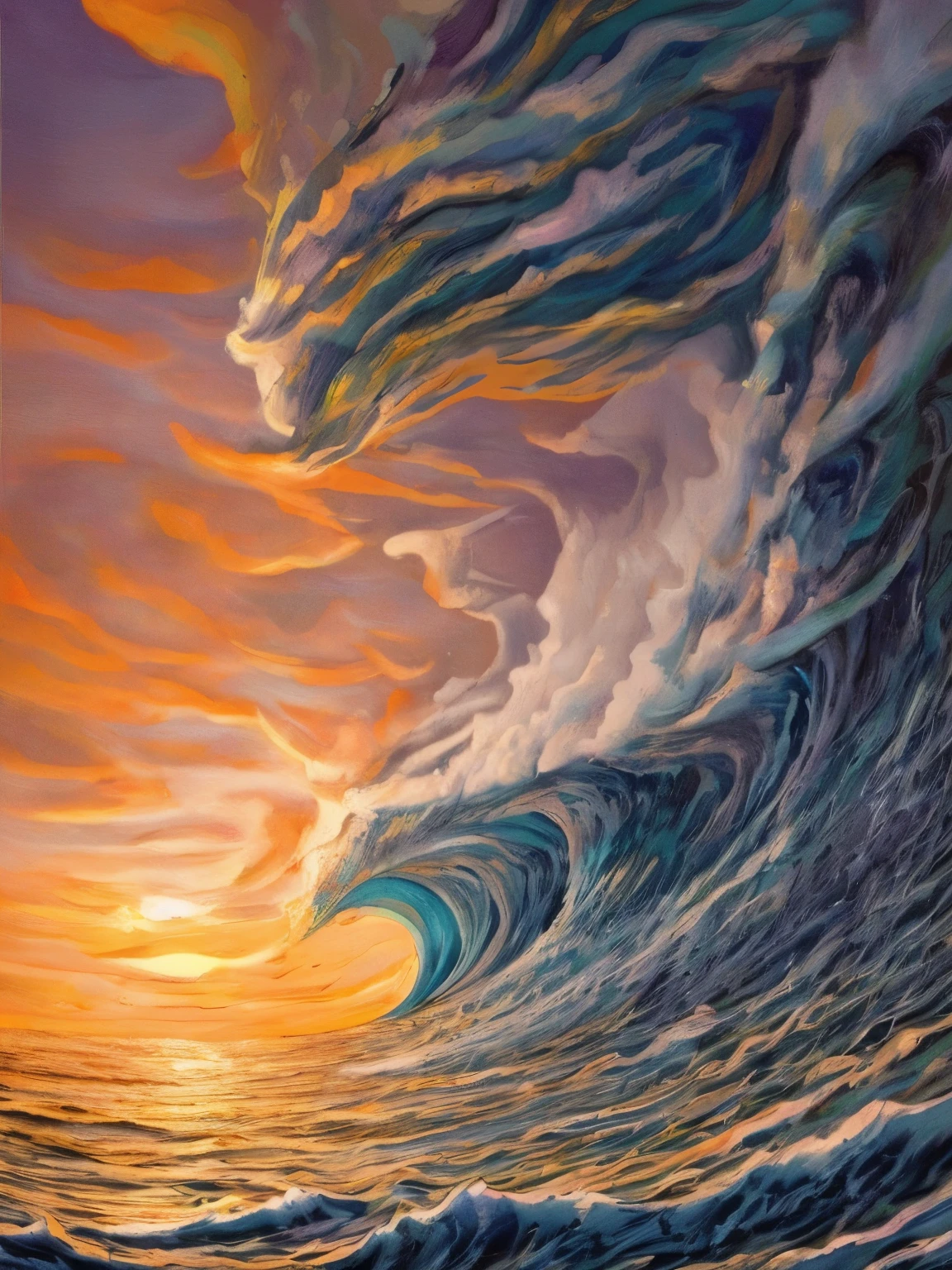 wave is rolling gonna mess