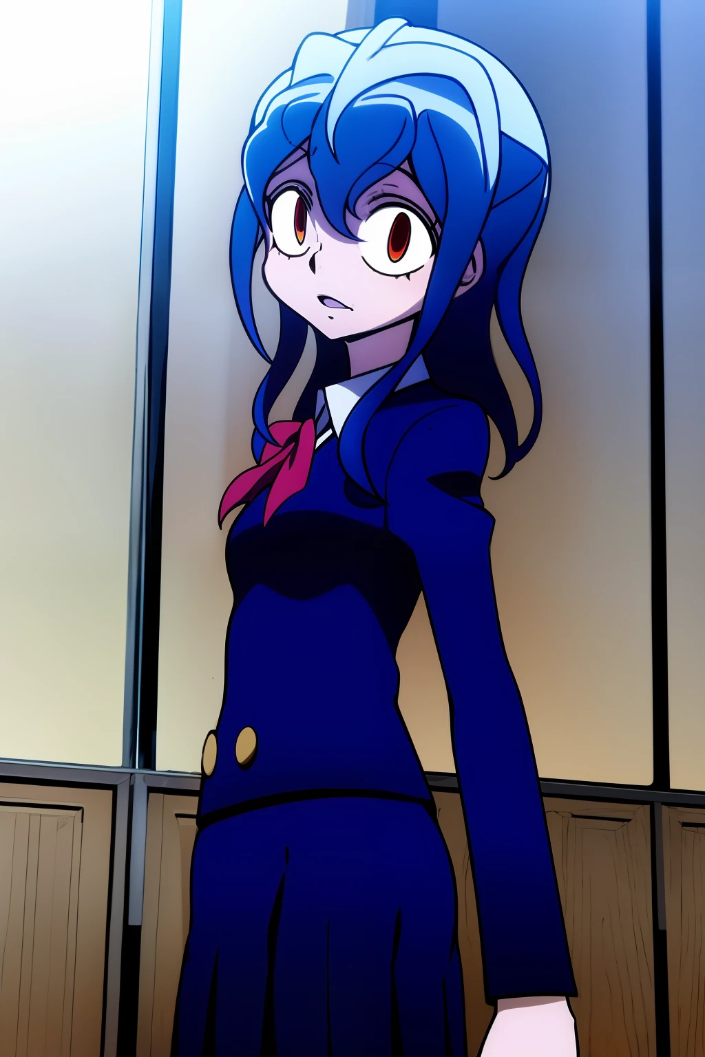 saya_takagi,1girl, solo, school_uniform, schooluniform, skirt,