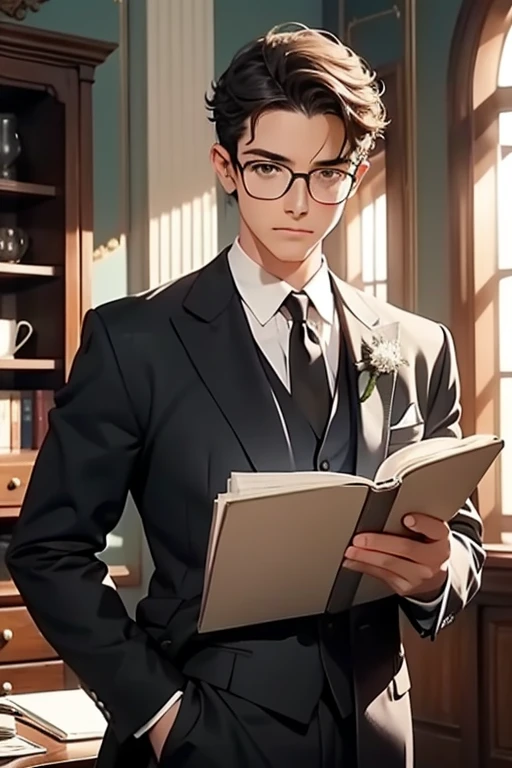 male,deacon.butler,30 generations,0.5 Adults wear glasses,House of the nobility