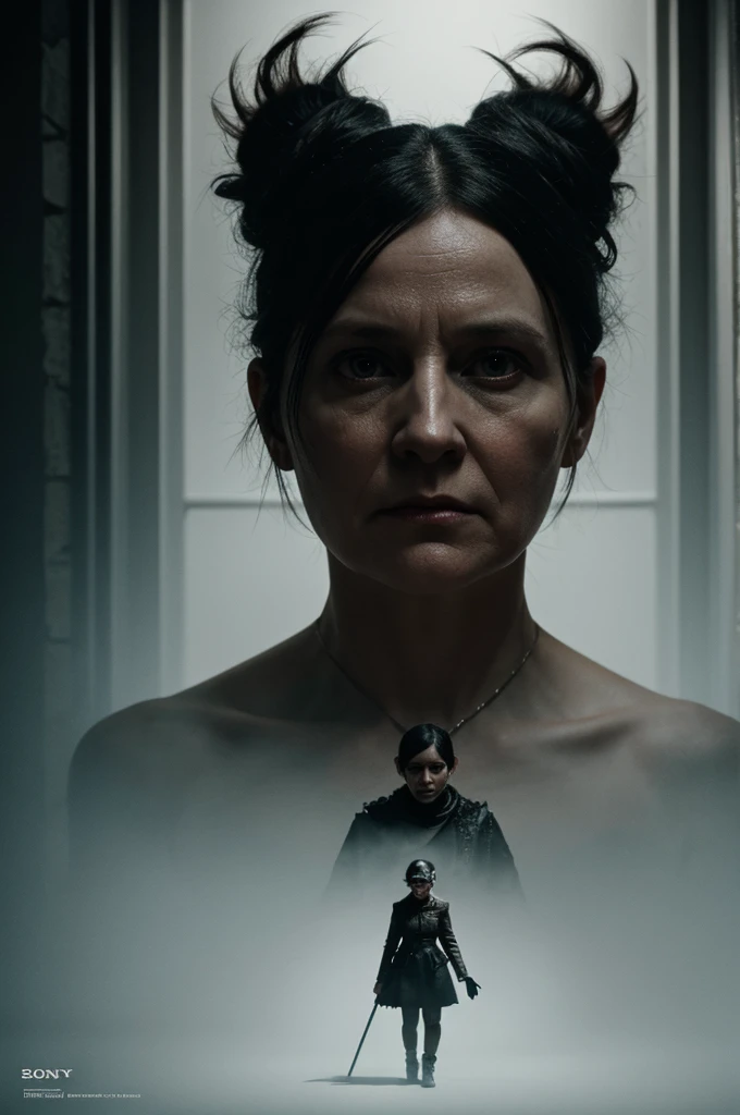 The poster for uhl & monster inside, in the style of intense, 32k uhd, dark and spooky themes, sony alpha a7 iii, cecilia beaux, meryl mcmaster,