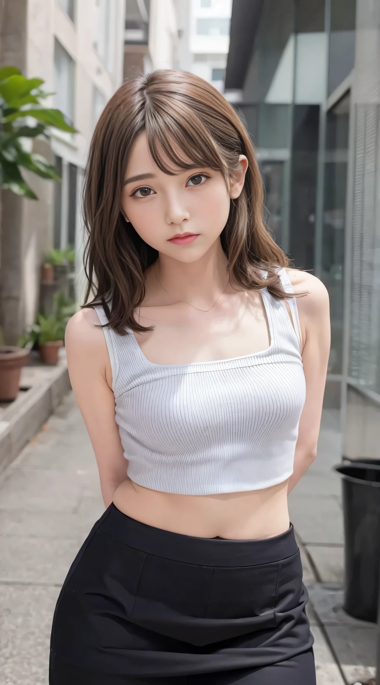topless, sexy-panty, (White-Panty:1.32), (Colorful Skirts:1.1), Poodle Skirt, Vivid and cute, 　, Straight bangs, Medium Hair、Shrine maiden, , , 、Show your panties neatly from the front、Japanese high school girl like in the photo,　Pale-skinned girl, , , necklace, (15 years old:1.3), , , ,, 8k, , Plain eyes、, , , realistic girl, beautiful girl、kawaii junior high school student、I am studying, Brown Hair、Cheerleader、ribbon、, ｱｲﾄﾞﾙｽﾃｰｼﾞ, NUDE, smile, Showing teeth, , The background is an idle stage