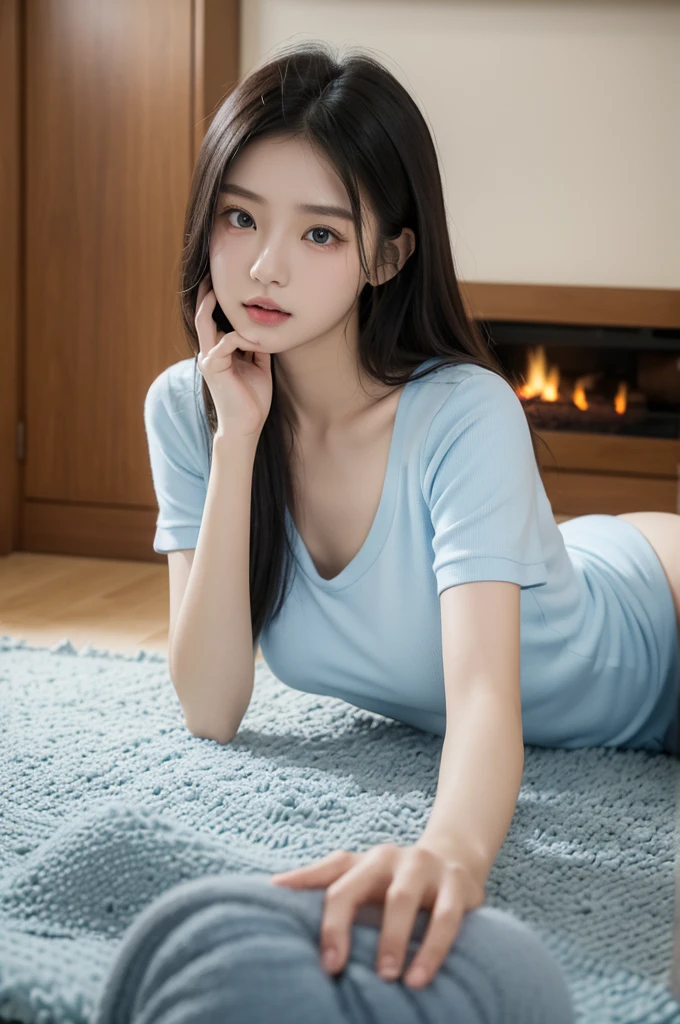 mix4, 20d, Solo, long_hair, Nanase Nishino, Haruka Kaki, Gorgeous, (8K, RAW photography, best quality, masterpiece:1.2), (Realistic, Photorealistic: 1.37), Professional Lighting, Photon Mapping, Radiosity, Physically Based Rendering