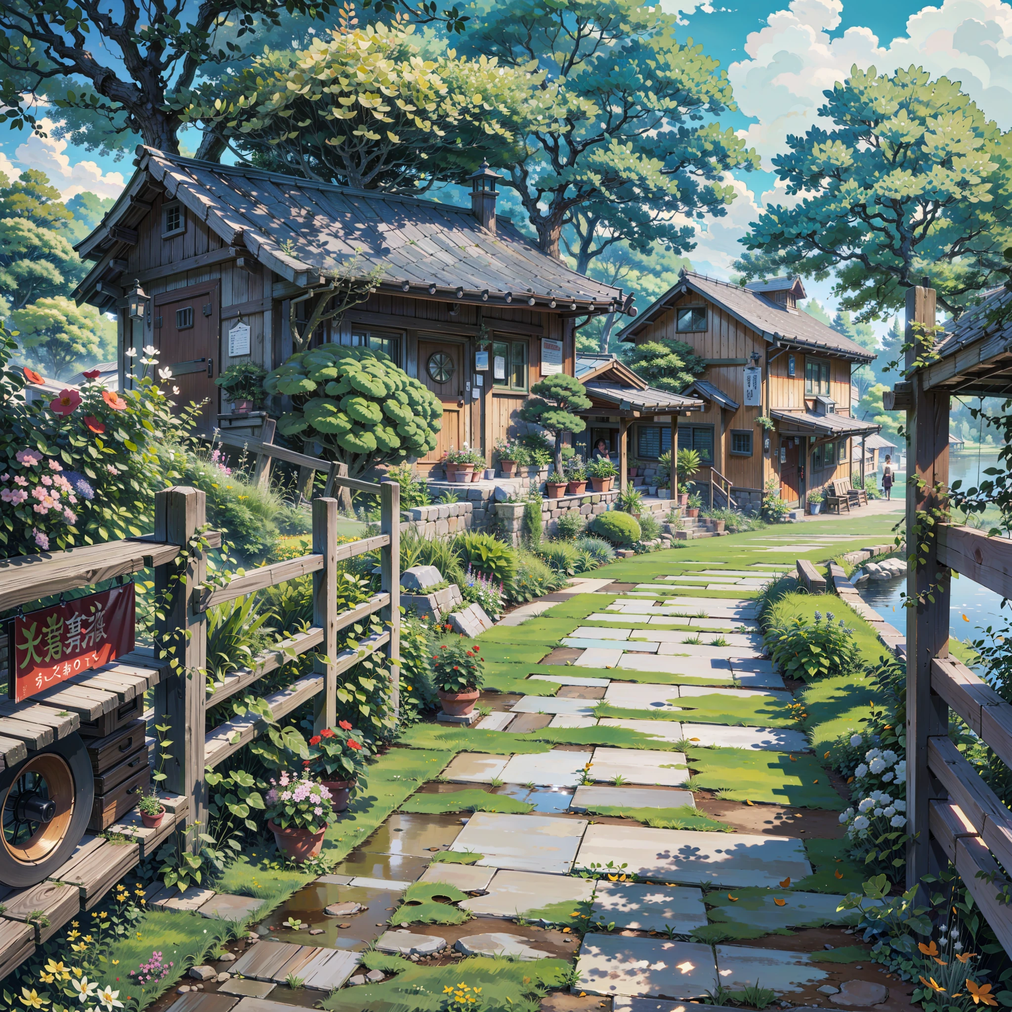 best quality,4k,8k,highres,masterpiece:1.2,ultra-detailed,realistic:1.37,portraits,stunning landscape,painting,impressionism,vivid colors,gentle lighting,fine art,harmonious composition,nature,peaceful,serene,trees,leaves,rays of sunlight,gentle breeze,tranquil atmosphere,soft shadows,natural beauty,lush greenery,calm,relaxing,ethereal,majestic,magical,scenic view,immersive experience