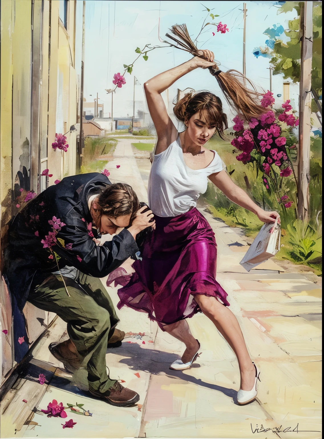 HDR 32k contemporary style illustration