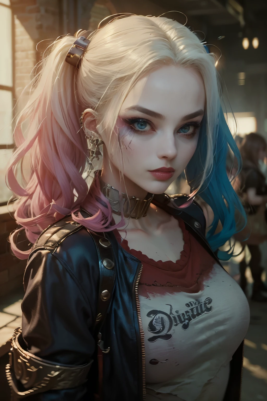 ((Masterpiece)), ((Best Quality)), (Very Detailed), (Very Detailed)), 4K, (8K), Best Quality, (Beautiful), (Visual Kei Fashion:1.3), Musician or artist with heavy makeup and flashy hairstyle or fashion, Confident posing, Beautiful face, Beautiful eyes, Lustrous hair, Goddess, Absurdity, Unreal Engine, octane lender, attractive lights,