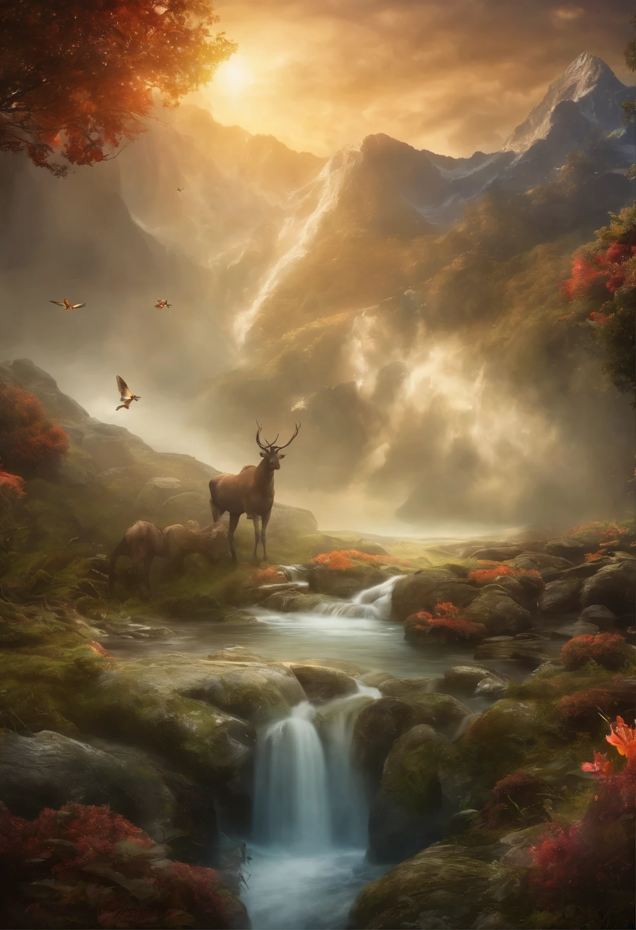 Thrilling dreams， ultra-realistic realism， abstracted， psychedelia, tmasterpiece，PsyAI, （tmasterpiece，best qualtiy：1.2），illustration，8k wallpaper，Dazzle，（Portals：1.1），（Otherworldly creatures：1.2），（magic energy：1.1），（floating debris：1.05），(glowing third eye:1.1), butterflys，florals， (strong lights:1.05), (illumination:1.05), (fantasy:1.15), (hyper realisitc:1.1), (mistic:1.05), (intriguing:1.05), (Ethereal:1.08), (mistic:1.1), (cosmic:1.05), (interdimensional:1.1), (unearthly:1.05), (spellbinding:1.1), (Unforgettable:1.05), (Fantasy art: 1.1)，（number art：1.05），（magic realism：1.08），（Epic：1.1），（concept-art：1.05），（highly  detailed：1.1），（cinematic ligh：1.05），（ultra-realistic realism：1.05），（mistic：1.05），（astounding：1.1），（andrey surnov：1.05），（mind bending：1.1），（big breasts enchanting：1.05），（Unbelievable：1.05），（otherworldly landscapes：1.1），（breath-taking：1.05 ), (incredulous:1.05), (portal opening:1.05)