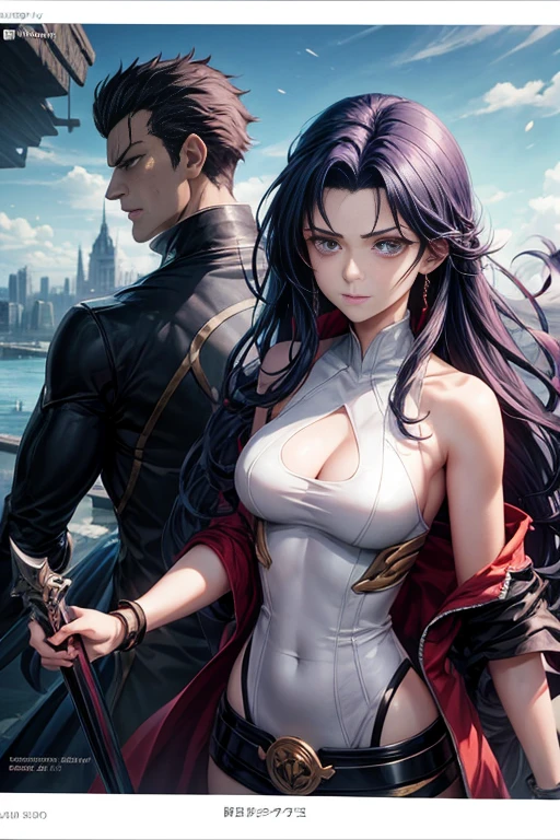 Animated scene of the city with bell tower and belfry, 九郎anime screenshot, Screenshots from the 2012 animation, Screenshot of black clover, Screenshots from animated movies, Fantasy psychedelic animation, 在动画middle《erg》curly, anime screenshot, It has a pair of sharp eyes, in anime series《ergo proxy》middle, animation stills