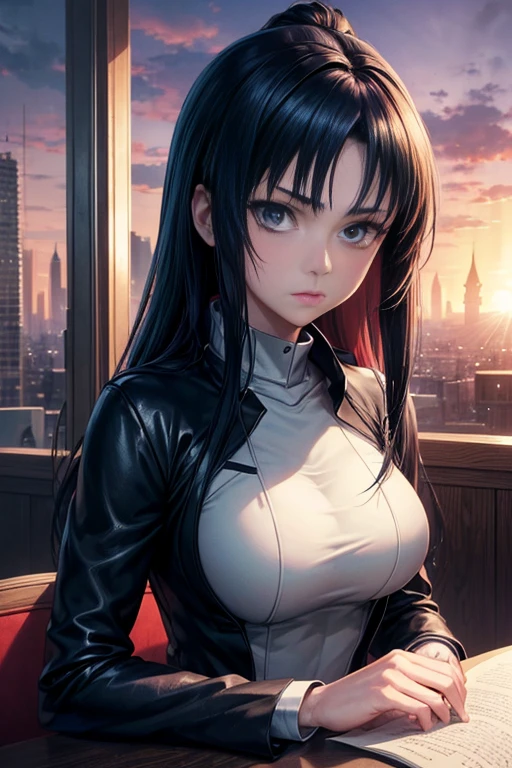 (best quality,4k,8k,highres,masterpiece:1.2),ultra-detailed,(realistic,photorealistic,photo-realistic:1.37),illustration,animated scenery,cityscape with clock tower,clock tower,anime stills of Kuroko's Basketball Season 2,anime stills of 2012 animations,anime stills of Black Clover,anime movie stills,dreamy and surreal anime,anime stills of Ergo Proxy,anime movie stills,piercing gaze,anime series Ergo Proxy,anime screenshots