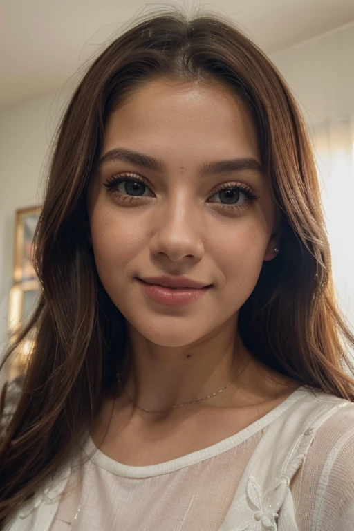 (melhor qualidade,4k,high resolution,Obra de arte:1.2),Ultra-detalhado,(realista,fotorealista,fotorealista:1.37),retrato,adolescente,mulher jovem,Linda garota,estacionar,lindos olhos detalhados,narizinho arrebitado,Sardas,colina rosa,Lindo, Detailed lips,long eyelashes,schulterlanges Cabelo,pele clara,Sorriso inocente,Cores vibrantes,luz suave, olhos azuis,high cheekbones