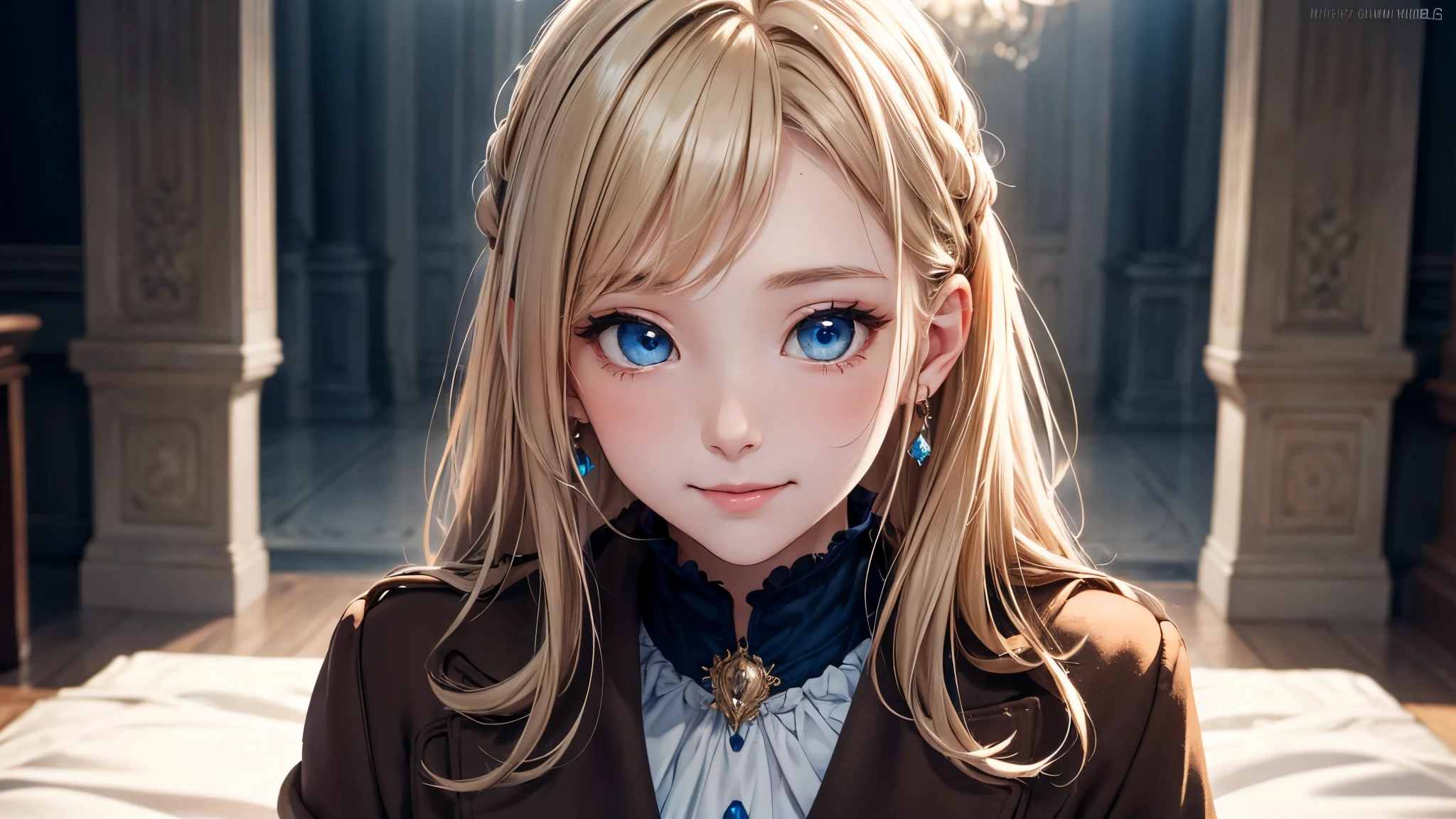 (masterpiece),(top-quality:1.2),1girl in, (photo of a girl in full length), short skirt, white stockings, white stockings with garterbelt, slight teasing smile, (masuter piece:1.3),exquisitedetails, Highest quality 8K resolution, Ultra-detailed, Realistic, Vibrant colors, Soft tones, With warm and gentle lighting, (Preet Pink Ruffled Ribbon Dress,) (Brown long coat:1.2) early evening,Big sunset,(Smooth straight blonde hair:1.2),(Hair parted in the middle:1.3),(Glowing hair),(Dark deep blue eyes:1.3),White skin, hair clips,Overflowing soft and gentle feelings, Warm golden glow,The atmosphere is full of happiness, Sticking to ultra-detailed depictions and vivid colors, In a style that blends romanticism and realism、You can feel the depth of love,color palettes,Create an ethereal atmosphere like a dream, and the lighting is soft and diffused, The artwork is a masterpiece,