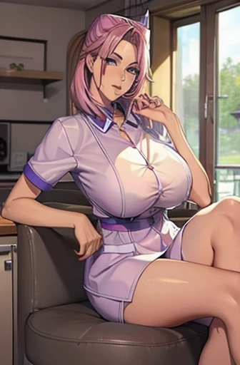 ,nurse uniform,hospital, latex nurse suit,nurses,busty,elbow gloves,labcoat,silverhair woman,blue eyes , gigantic boobs ,medical instruments,asian nurse,two nurses,speculum,examination room,oversize boobs, ,big ass ,strap on, lay on table ,legs spreaded,giving birth,gyno chair , dentist,Milf,latex,pink uniform