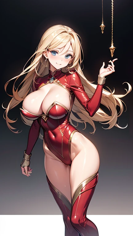 ((masterpiece)), ((high quality)), ((Super detailed)), ((High resolution)) , ((8K)),Beautiful woman, ((she is one of japanese'most famous actress.)), unparalleled beauty, ((big breasts:1.4)), ((big ass)), ((deep cleavage)), slim waist, proudly, super detailed face, perfect skin, (((waist length hair, ((long and straight golden hair)), crossed bangs))), blue eyes, fine eyes, full body image, sexy, an inviting smile, sensual, (((anime))), ((glamorous)), 性的charm ,23 years old, ((incredibly Beautiful woman)), ((H cup bust)), ((((sexy pose)))), ((neat.)) , (((Power Ranger))), heroine, (((High leg leotard powered suit, Latest powered suit))), ((beautiful breasts)), beautiful feet, 8 life size, anime:1.4, Wet, the most beautiful、strongest, ((charm)), ((sculpture installation)),((British Beauty)),