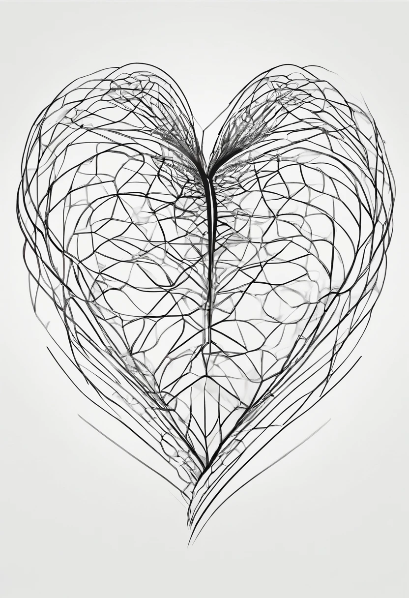Heart interconnected in itself