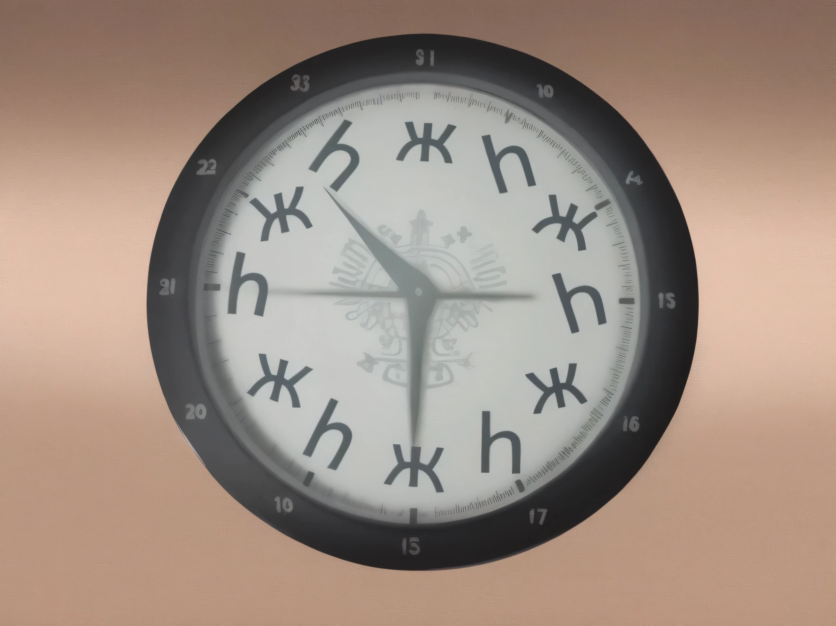 there is a times with Roman numerals on it on a wall, times iconography, The whole topic is shown in the photo, timesface, timess, with silver runes on it, Roman numerals, time displacement device, big times, Techno, Russian, times, Slavic!!!, mechanical times, ilya kushinov, time, Glagolitic glyph, runic