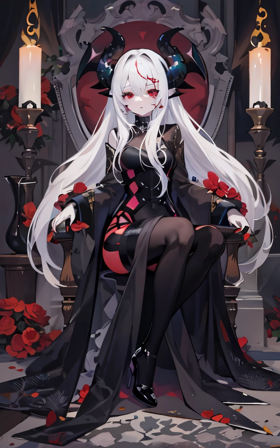  ((best quality)), ((masterpiece)), (detailed), 1girl, Character design, female, dynamic poses, long white grey hair, grey white eyes, very skinny, detailed, best quality, no accesoires around the neck, no shoes, prominent collarbones, skinny arms, flat stomach, visible hip bones, full body, blank white background, plain background, white background, red and white clothing, Bloodborne inspired, occult aesthetic, occult, detailed and intricate steampunk and detailed gothic, NSFW, Very dramatic and cinematic lighting, cosmic horror, grim-dark, side-lighting, perfect face, NSFW, Fluttering lace flared long knee length dress with frilly petticoats, knee length dress, pleated petticoats, petticoats gothic, complex lace boots, side-lighting, gothic aesthetic, wielding a mighty sword with mechanical components, mandalas, small breasts, a fairy, various different types of insect wings, NSFW, full body, whole body, body, plain background, white background, blank background, no background, white background NSFW, chains, full body, whole body, head-to-toe NSFW 