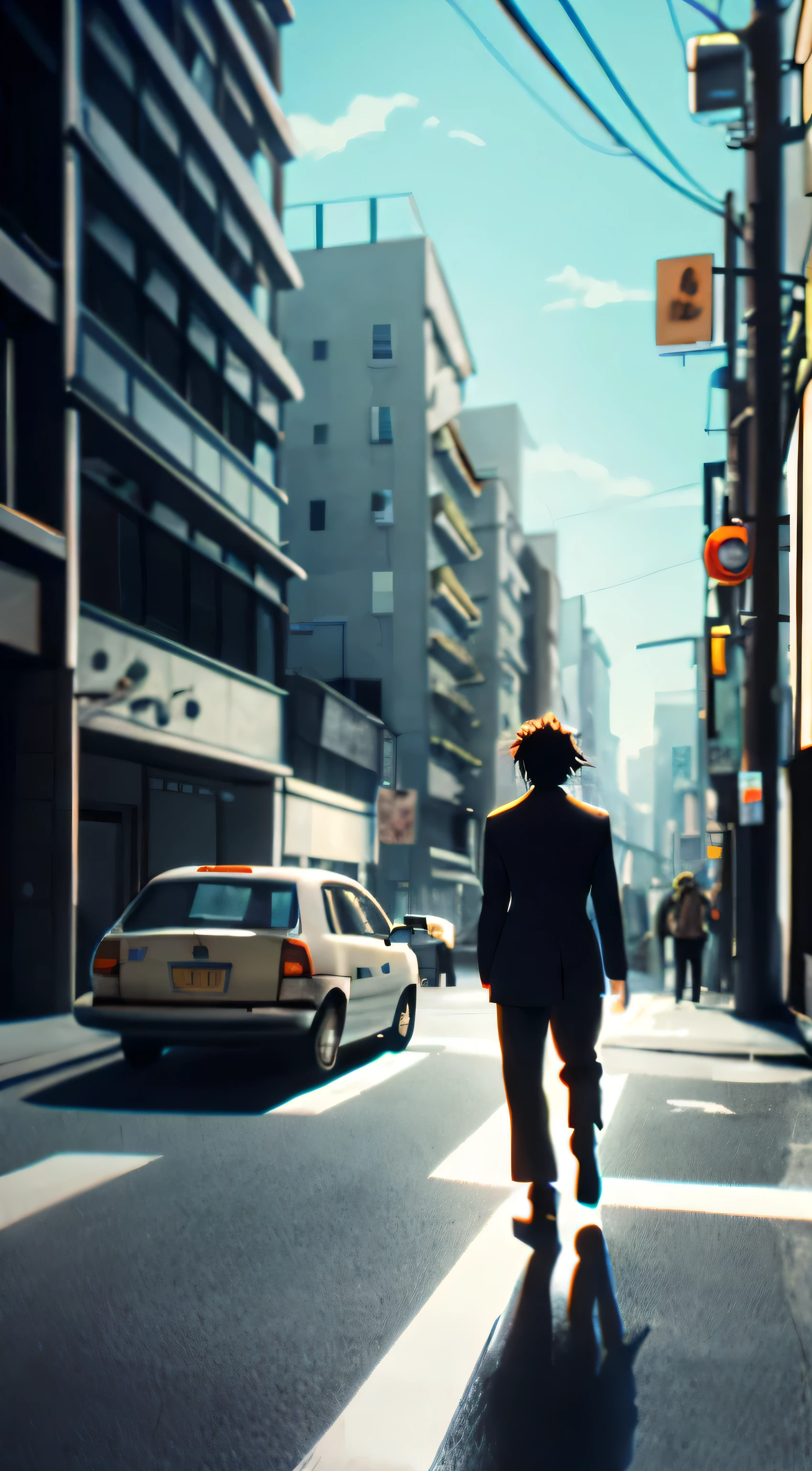 90's vintage anime style Ghost in the Shell, robotics, SF, futuristic, surrealism, akira style, Advance Suit, detailed line drawing, small details, Greg Rutkowski Makoto Shinkai Kyoto Animation Key Art Feminine eye-level shots