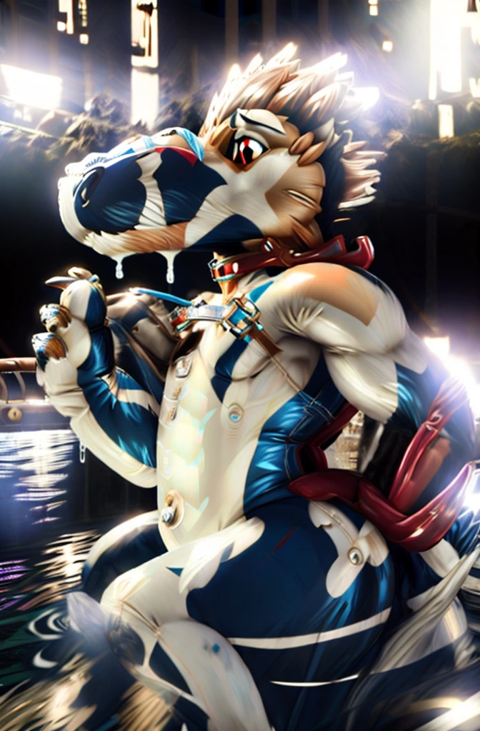 4K IMAGE, ULTRA DETAILED, HIGH RES,WOLF WEARING MOTOGP RACING SUIT(FULL-GEARS), (UHD OUTFIT), standing cum, show really big dick(rock-hard), ultra detailed dick in 4k, handjob(PERFECT-CUMSHOT), (ERECT DICK), (CUM-ALOT), delicious-CUM, STILL DICK HARD, MOANING FACE, VERY HORNY, more-cum on image