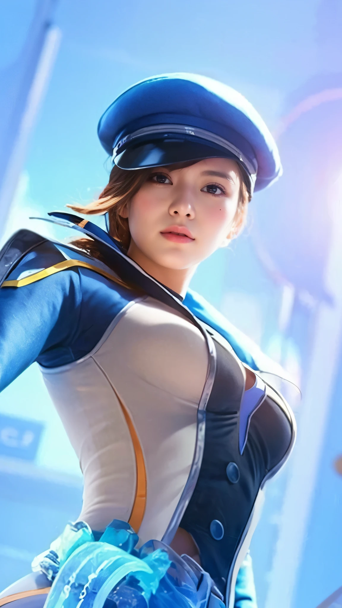 (highly detailed body, highly detailed face, best quality:1.2) ,A Woman, look at viewer, high detailed face, beautiful color, magnificent quality, detailed eyes, detailed face, detailed hair, accurate face, accurate hair