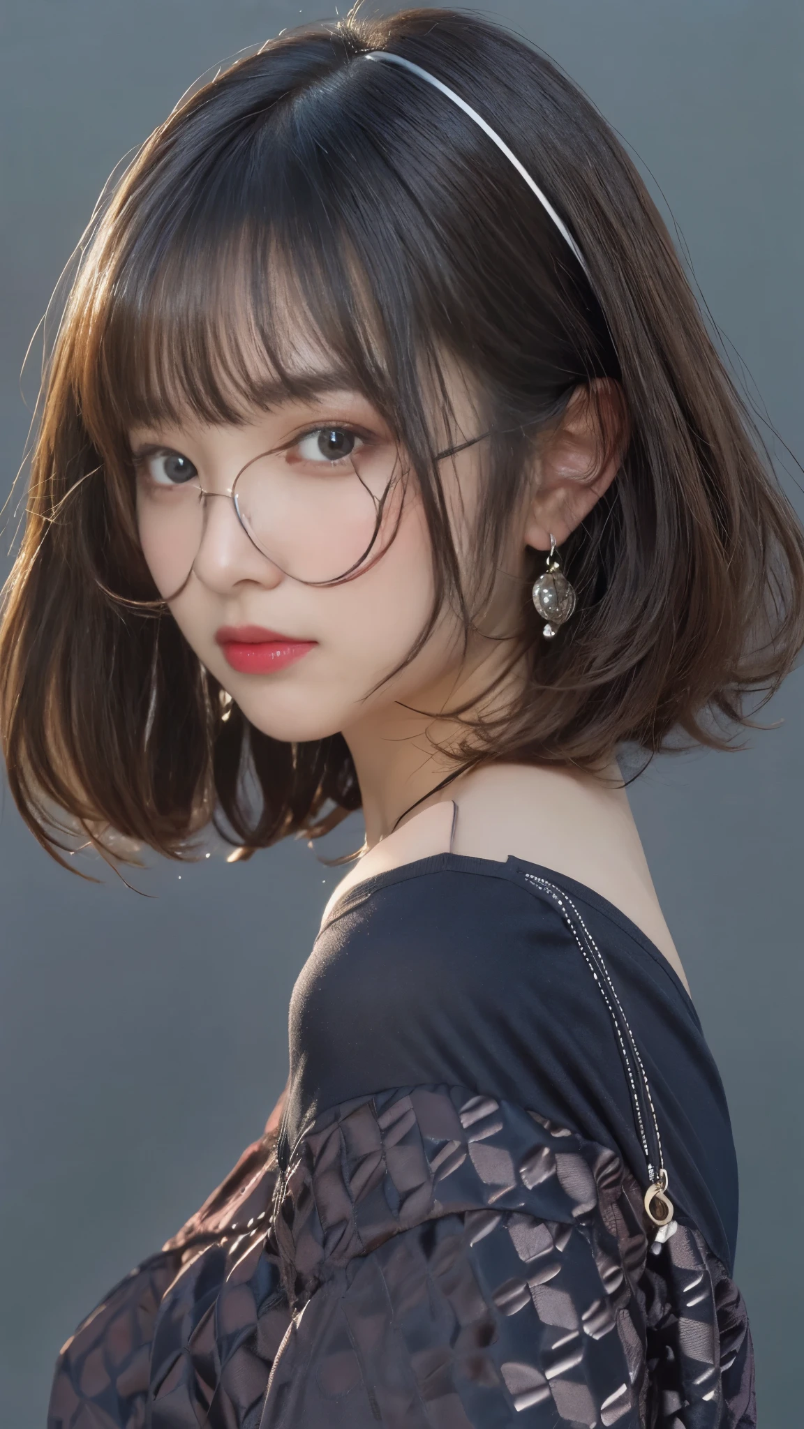 table top, highest quality, figure, super detailed, finely, High resolution, 8k wallpaper, 完璧なダイナミックな構figure, beautiful and fine eyes, woman's fashion fluffy winter clothes,medium hair,small breasts natural color lip, bold sexy pose、20 year old girl、cute、sexy shot looking at camera,RAW photo,anatomically correct body,blur the background,perfect and beautiful face,KPOP idol face,Slim face and body