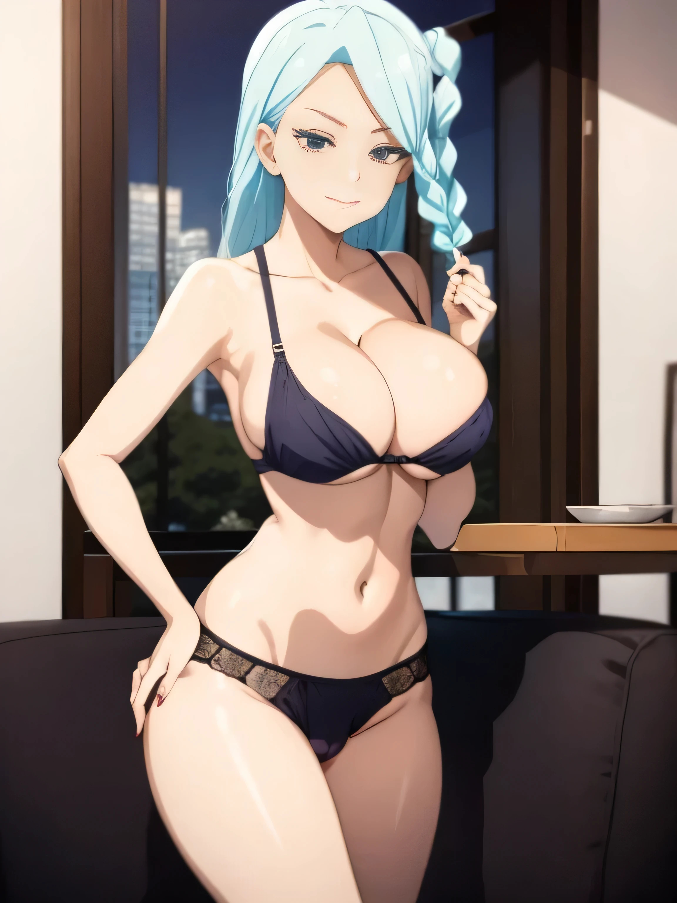 redraw those eyes like whe want me to eat, or she want me to fuck, and also fix hairs