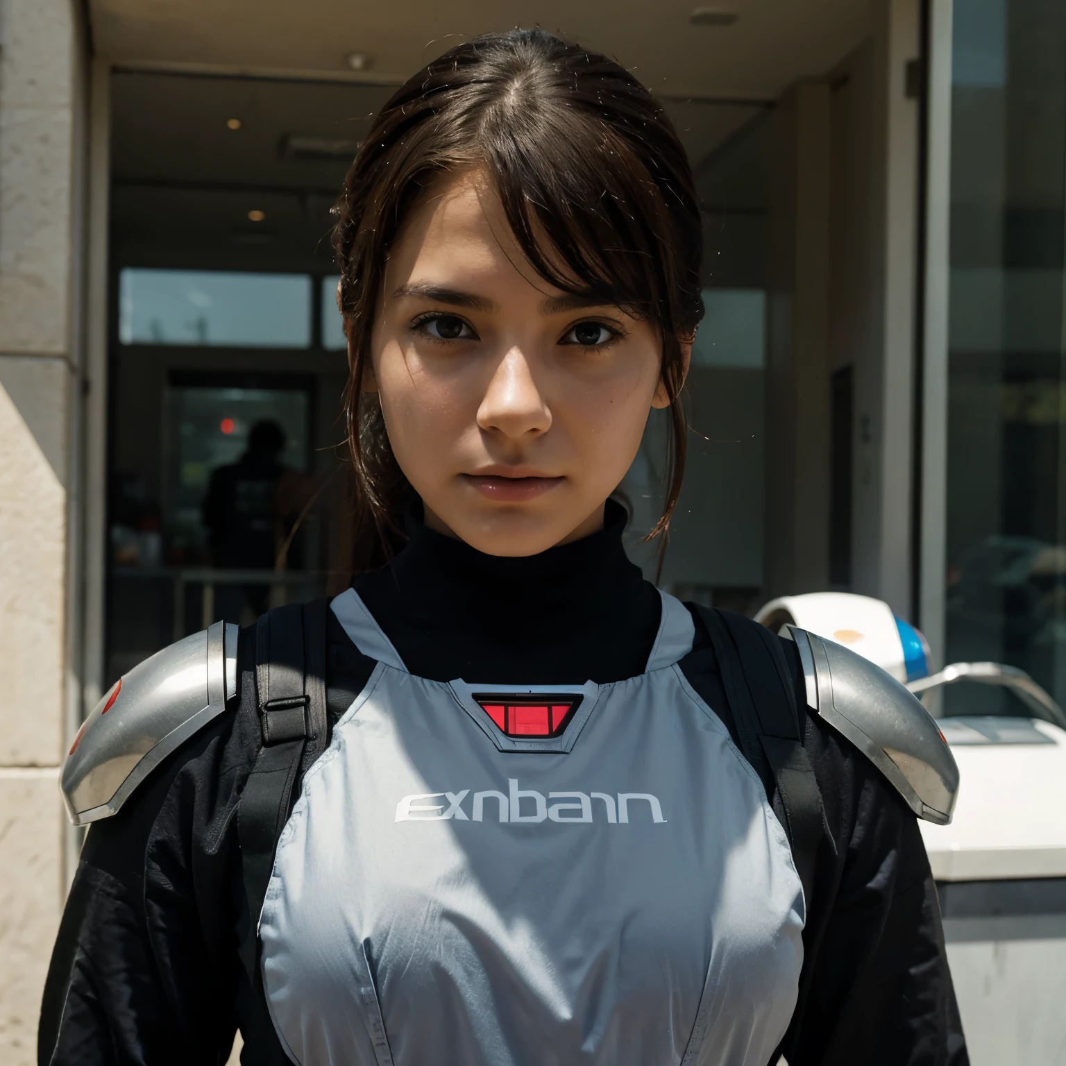 I want to make a character using my photo with that of a robot