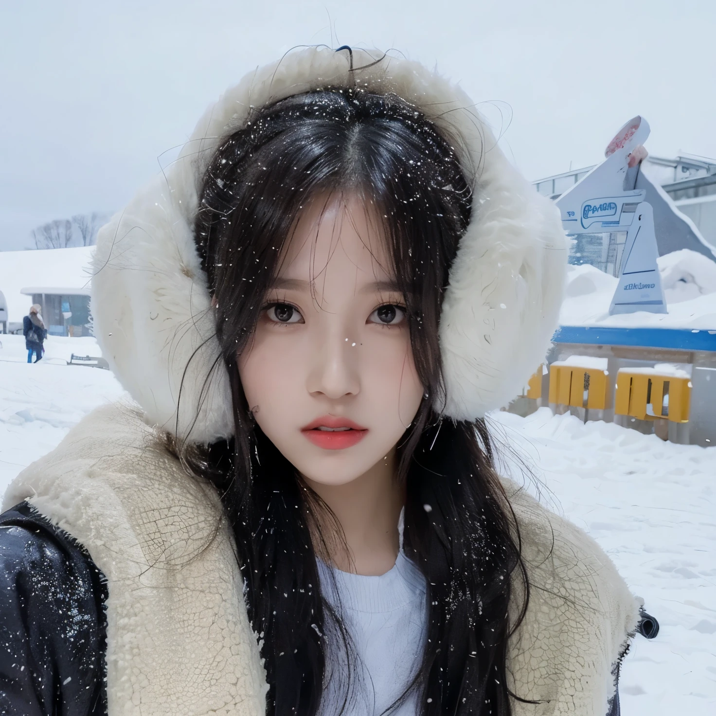Myoui Mina from twice face, fotorrealista, ultrahd, 8K