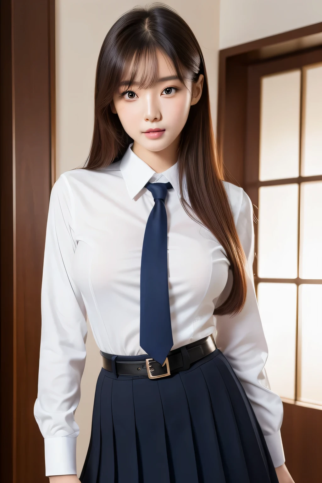 sexy uniform, sexy uniform, Sexy School Student Uniform, sexy uniform, sexy schoolgirl, Nam Jae Young, gorgeous young korean woman, beautiful south korean woman, korean girl, beautiful young korean woman, korean woman, Choi Hong Hwa, korean female fashion model, sexy look, big breasts, Bright redhead, sexy pose, show your chest, Show Bar, touch breast