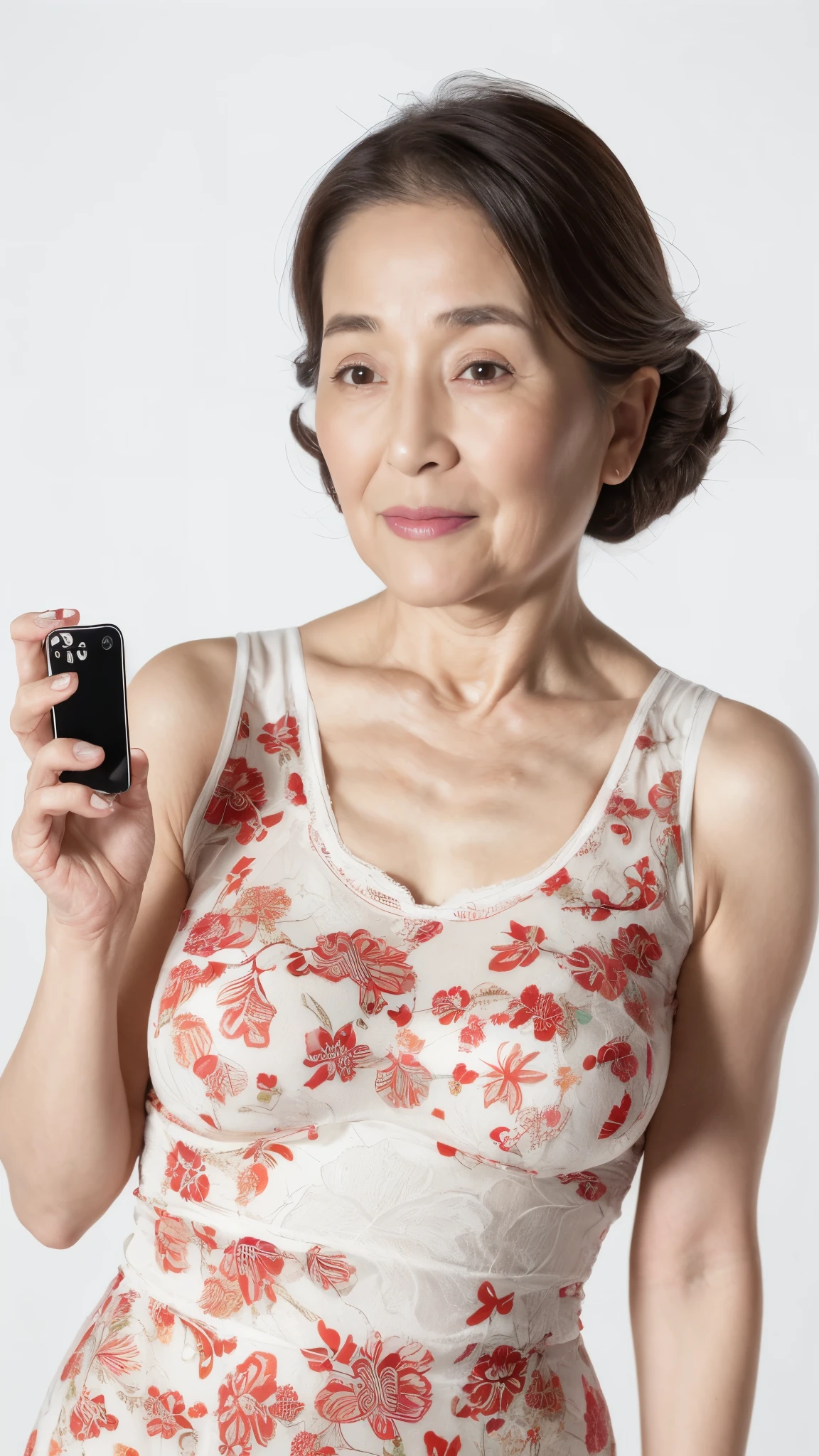 (((masterpiece))), 8k, clear image, (((alone))), (((old elderly chinese milf))), pure white background, lower your arms, wear a flashy bra, gravure, facing the front, ((Elderly mature woman with an old face)), describe the lips correctly,red lips, flashy makeup, (((alone))), (((perfect anatomy))), Elderly, pure white background, gravure, natural upright posture, facing the front, ((iphone wallpaper)), from the chest up, highest quality, super detailed, realistic, super detailed細なスキン, (1 Japanese mature woman), (positive), 95 years old, huge breasts, Mature Woman Politician, Glamour, Sexy, pure white skin, looking at the viewer,
