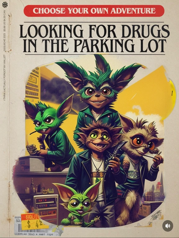 Gremlins but smoking and dealing cannabis