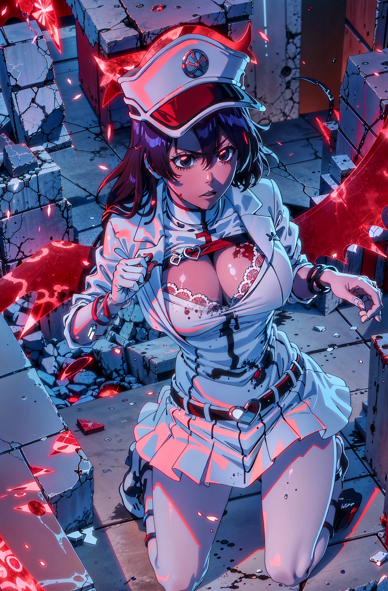 red 100% blood