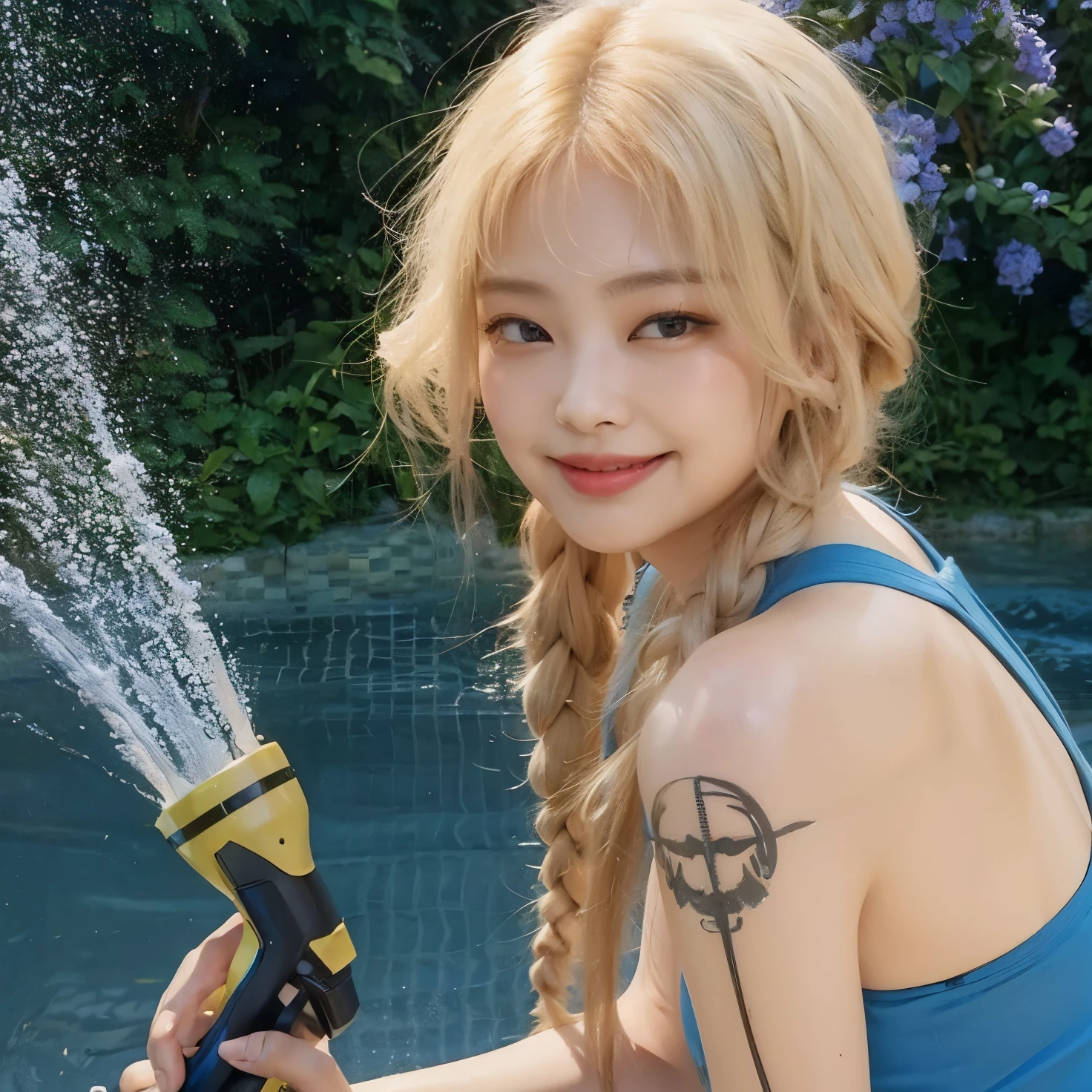 Jennie Kim smiling
